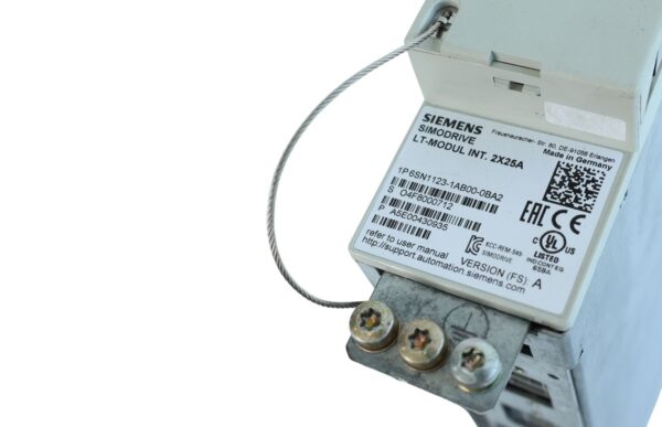 6SN1123-1AB00-0BA2 SIEMENS SIMODRIVE 611 2x25A – moduł napędowy – zdjęcie produktu 3