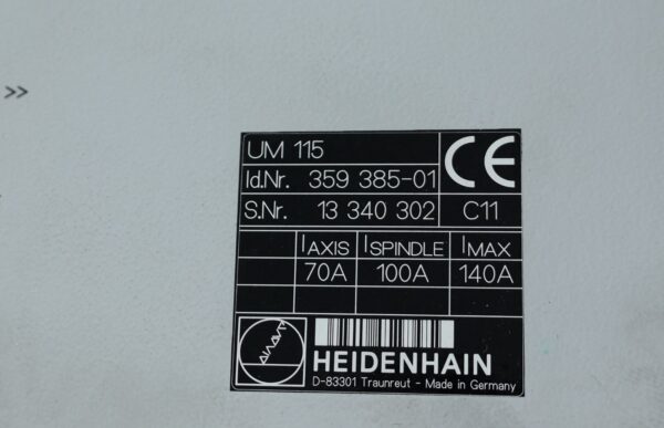 UM 115 359 385-01 Heidenhain – urządzenie automatyki przemysłowej – zdjęcie produktu 3