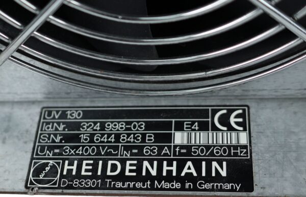 UV 130 324 998-03 Heidenhain 63A – moduł zasilający – zdjęcie produktu 3