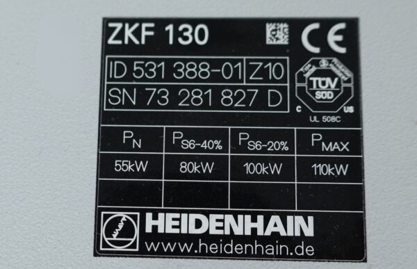 ZKF 130 531 388-01 Heidenhain – urządzenie automatyki przemysłowej – zdjęcie produktu 3