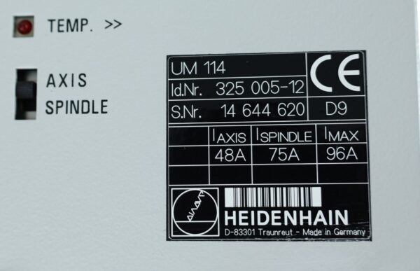 UM 114 325 005-12 Heidenhain – urządzenie automatyki przemysłowej – zdjęcie produktu 3